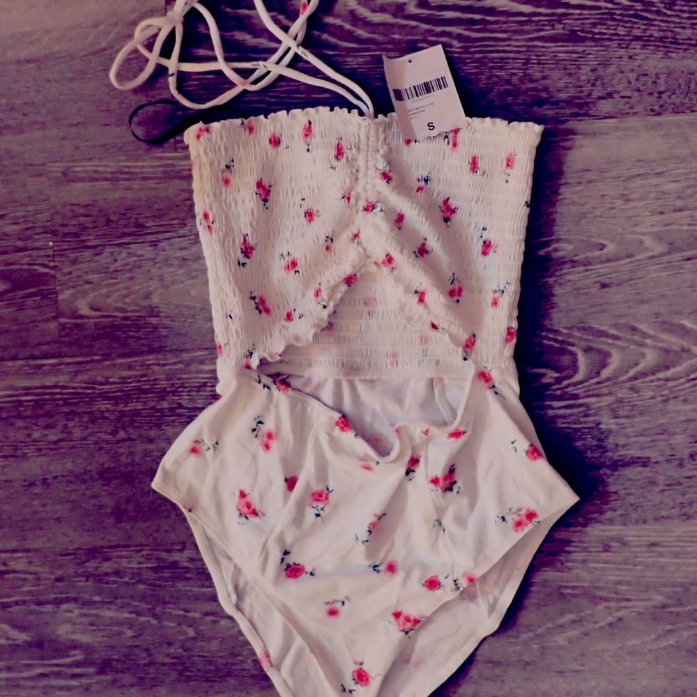 Floral body suit